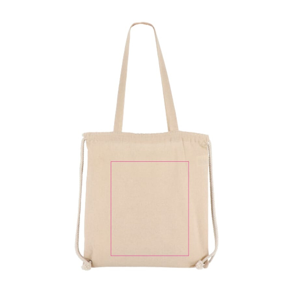 DrawTote OEKO-TEX 38x42 140gsm: 2 pusė