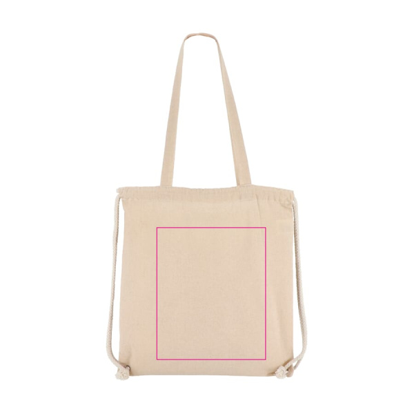 DrawTote OEKO-TEX 38x42 140gsm: 2 pusė