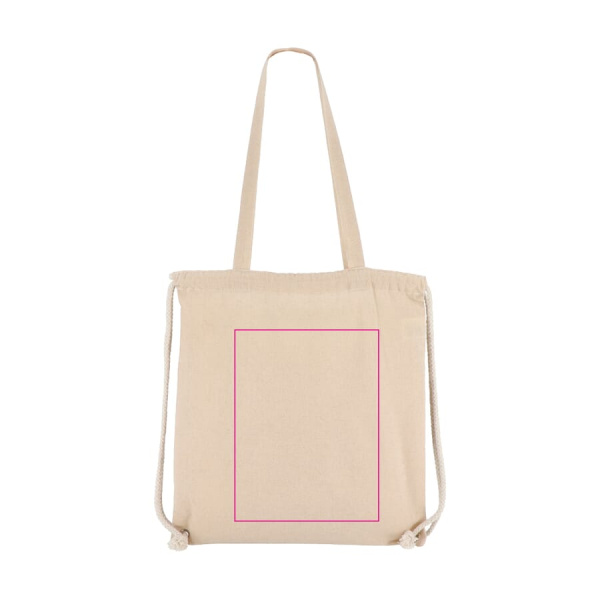 DrawTote OEKO-TEX 38x42 140gsm: 2 pusė