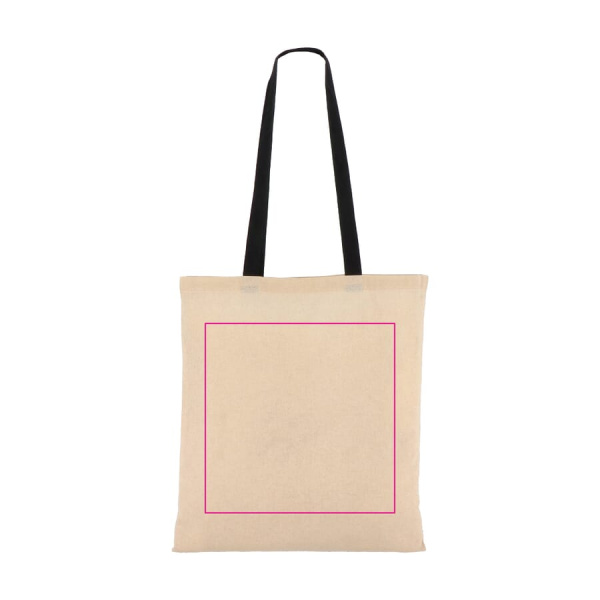Tote bag OEKO-TEX 38x42 140gsm: side 2