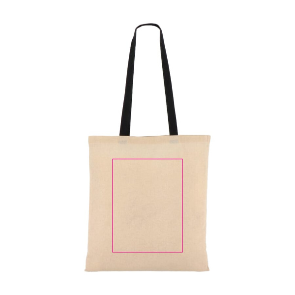 Tote bag OEKO-TEX 38x42 140gsm: side 2