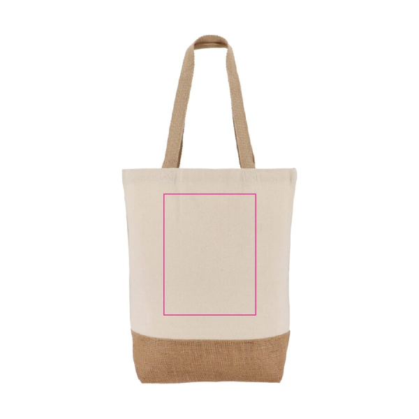 Детский/джутовый мешок OekoTex 41x13x41 см, 320 г: сторона 2