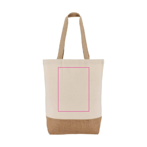 Детский/джутовый мешок OekoTex 41x13x41 см, 320 г: сторона 2
