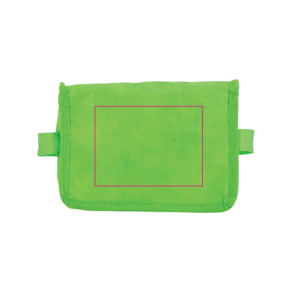 R-PET 6 Dosen-Kühltasche Non Woven 20x 13 x 12,5 cm 75g/m²: Oberseite