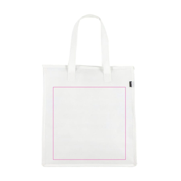 R-PET neaustinis aušintuvas 33x25,5x37 cm 75g/m²: 1 pusė