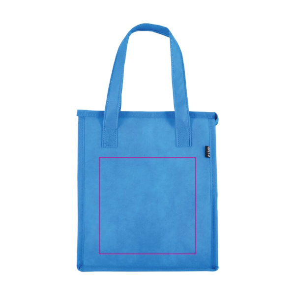 R-PET Kylväska, non-woven 23x15x27,5 cm 75g/m²: sida 1