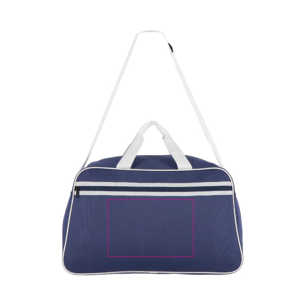 R-PET 600D spordi- ja reisikott 48 x 25 x 28 cm 30 L: Esikülg