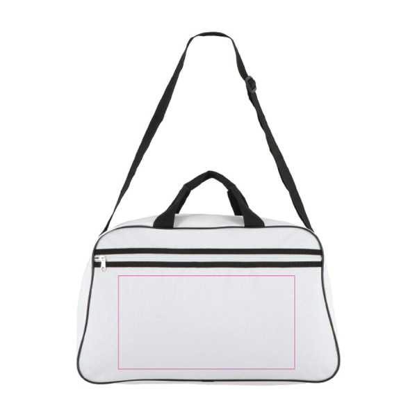 R-PET 600D spordi- ja reisikott 48 x 25 x 28 cm 30 L: Esikülg