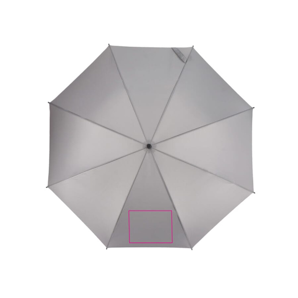 Verdure 190T Pongee 23" Windproof hook umbrella Auto open: panel 1