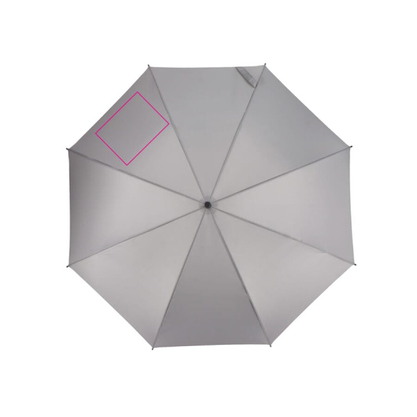 Verdure 190T Pongee 23" Windproof hook umbrella Auto open: panel 4