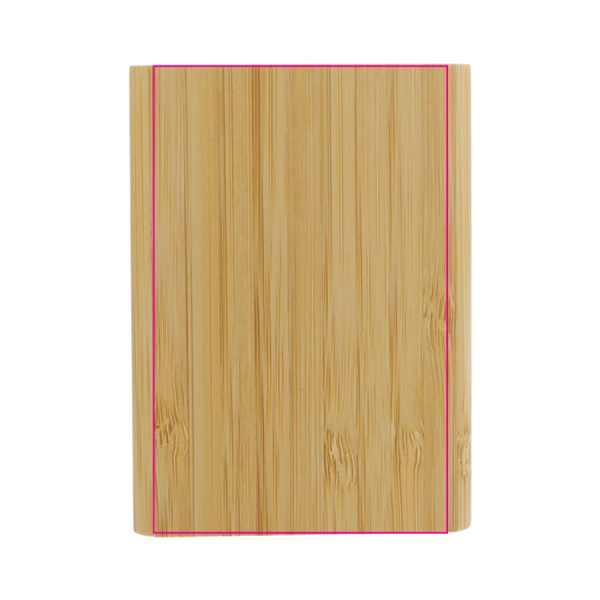 Powerbank Bamboo 5000 mAh: сторона 1