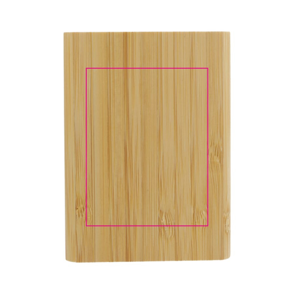 Powerbank Bamboo 5000 mAh: сторона 1