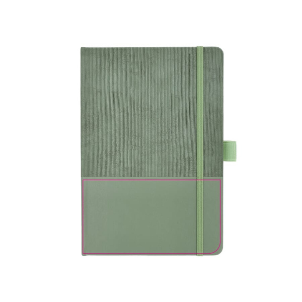 Muistikirja Thermo Leather A5: etu- ja alareuna