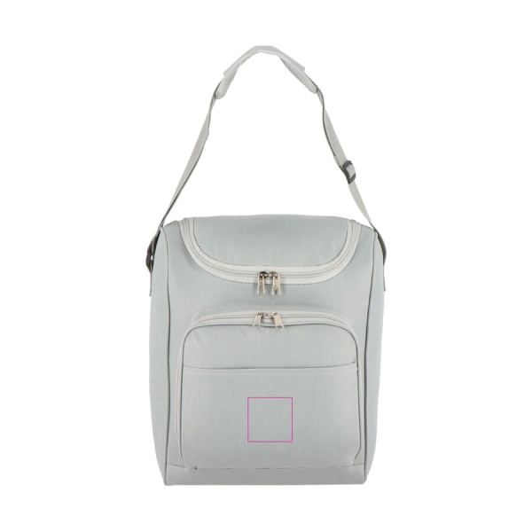 R-PET 600D Kylväska 26x19x34 cm 13L: på det främre facket