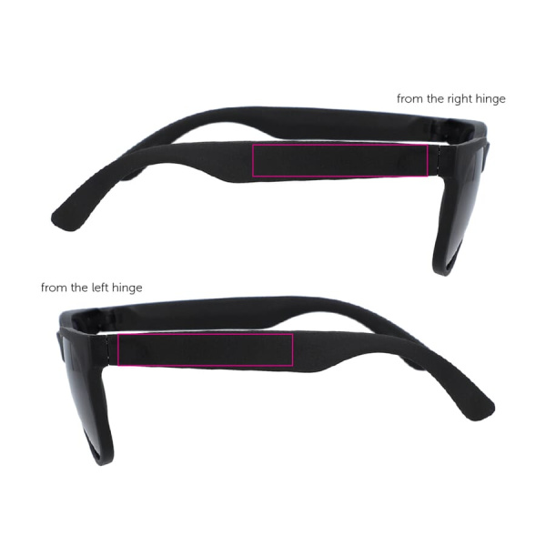 Saulesbrilles Drew UV400: 1 cm no eņģes kreisajā un labajā pusē
