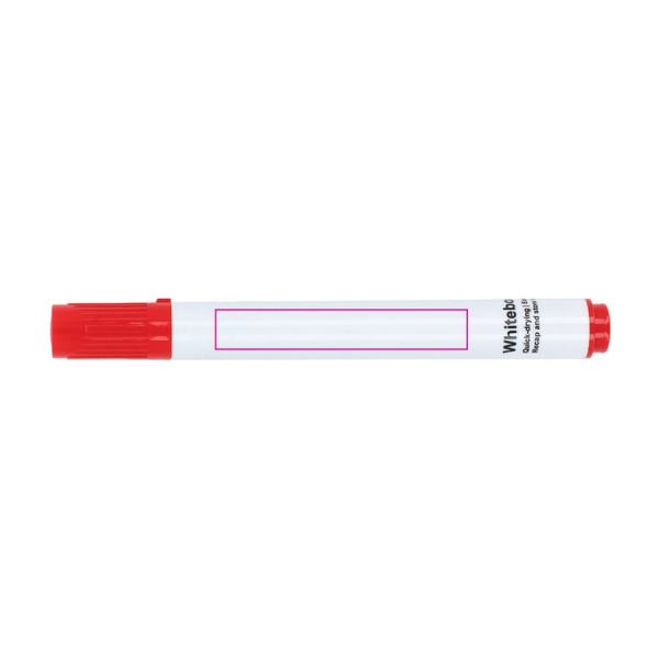 Whiteboard marker: on the holder