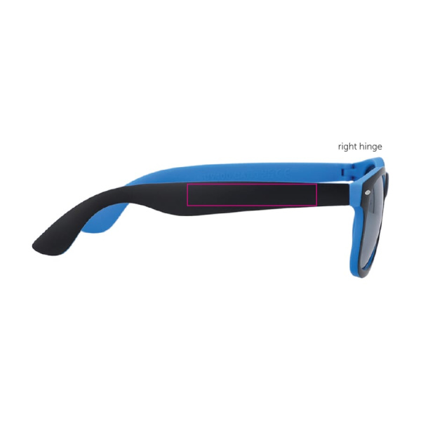 Sunglasses Tate mirror lens UV400: 1 cm from right hinge