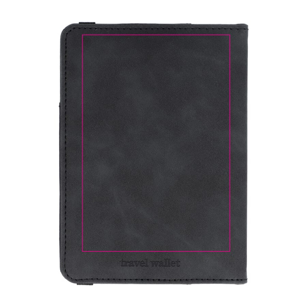 Saana Travel set: back of passport holder