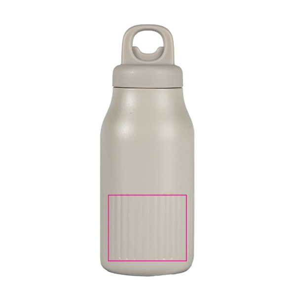 Sagaform Truls tērauda pudele ar ērtu, klikšķināmu vāciņu (pārstrādāta) 500 ml: 2. puse apakšā