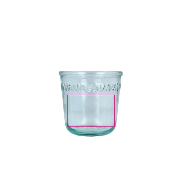InSideOut Recyceltes Glas-Getränkeset ReuuZ 1 l: auf dem Glas