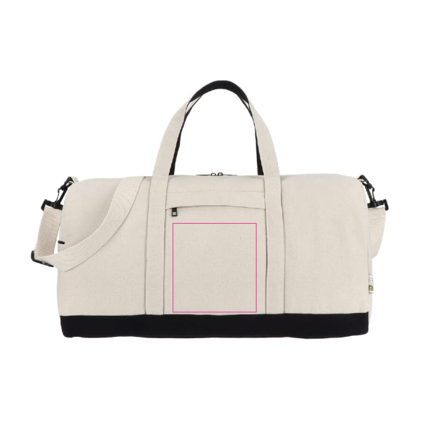 „InSideOut Reuuz“ drobinis kelioninis/sportinis krepšys 28 x 56 x 28 cm: Ant kišenės