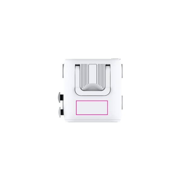 Xoopar Luggie GaN World Travel Adapter Trolley: ovansida