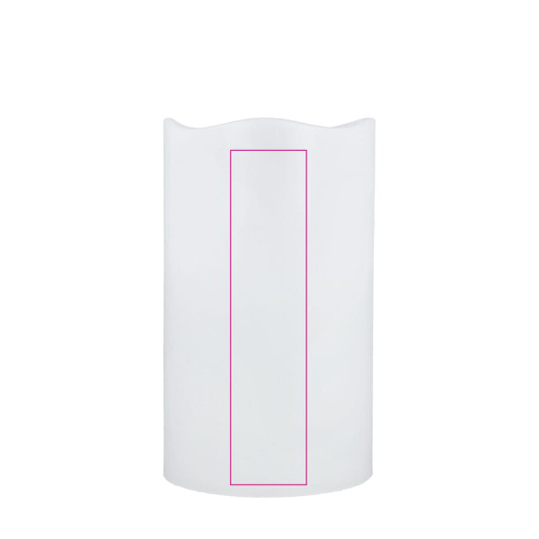 Koselys 3-osaline LED-vahaküünalde komplekt (patareidega): küünal 2