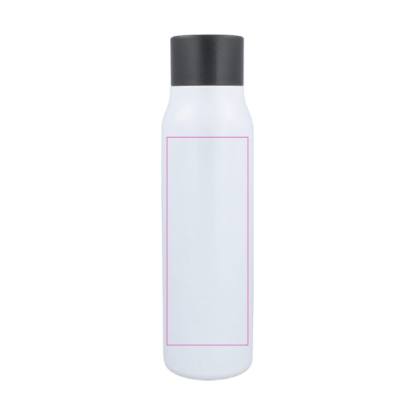 Karabinas su matiniu paviršiumi termo butelis 600 ml: 1 pusė
