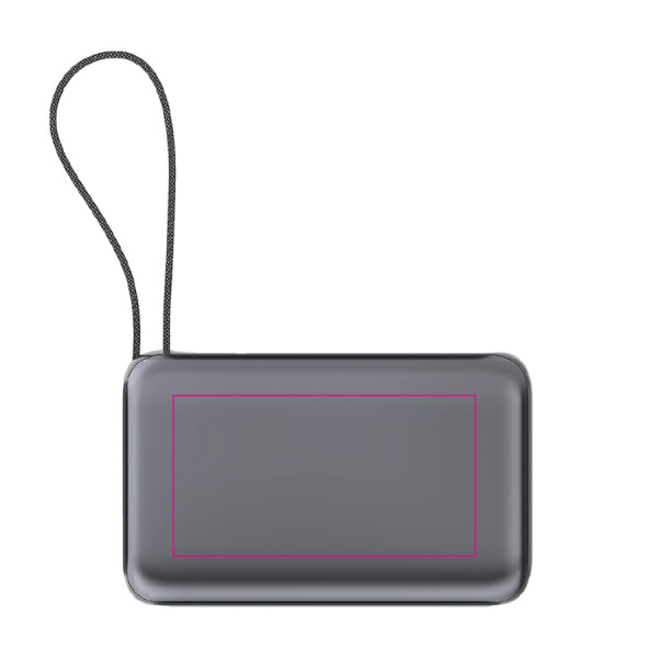 Nova Laptop 65W Powerbank mit integriertem USB-C-Kabel 30000 mAh: Oberseite