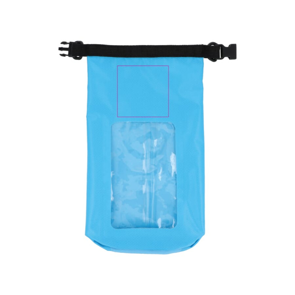 2L Ripstop Dry Bag for Mobile Phone – IPX6: Front side