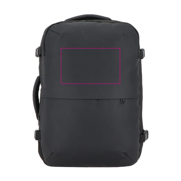 PU coated Dalston pack Vacuum backpack 30 x 15 x 45 cm 20L: front side top