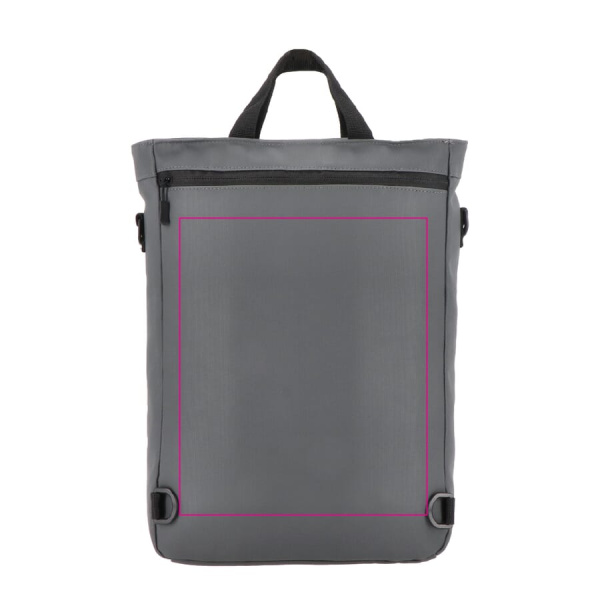 PU Kyiv Laptop Backpack 28 x 42 x 12.5 cm: side 2