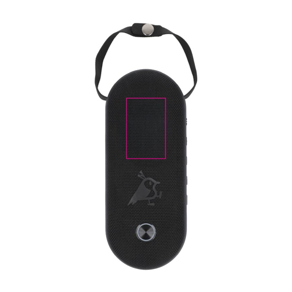 Беспроводная колонка Aqiila Soundbird CM мощностью 30 Вт с RGB-подсветкой.: Передняя сторона