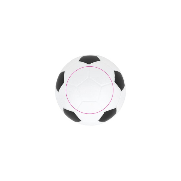 Antistresinis futbolo kamuolys Ø 6 cm: 1 pusė