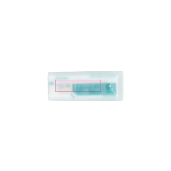 Plaster box with 10 PE plasters (70 × 18 mm): side 1