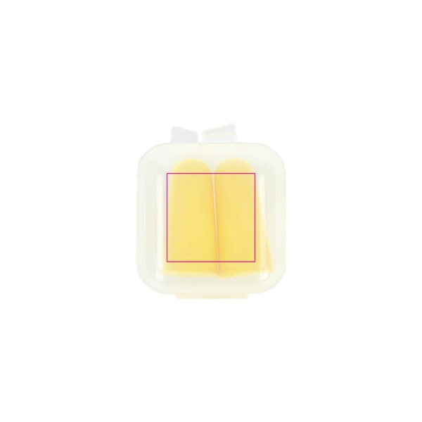 PU Foam Earplugs EN 352-2 SNR 37 dB: top side
