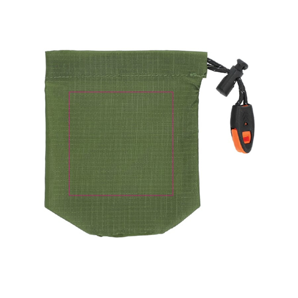 2-in-1-lämpöponcho ulkoiluun: pussi pussin päällä