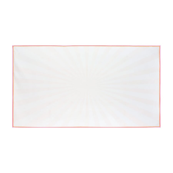 R-PET-pikakuivausrantapyyhe 100×180 cm, sublimaatio: puoli 1