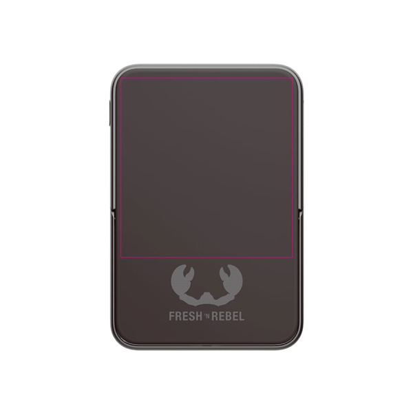 Fresh 'n Rebel Wireless Powerbank 10000mAh Compatible with MagSafe: Back side