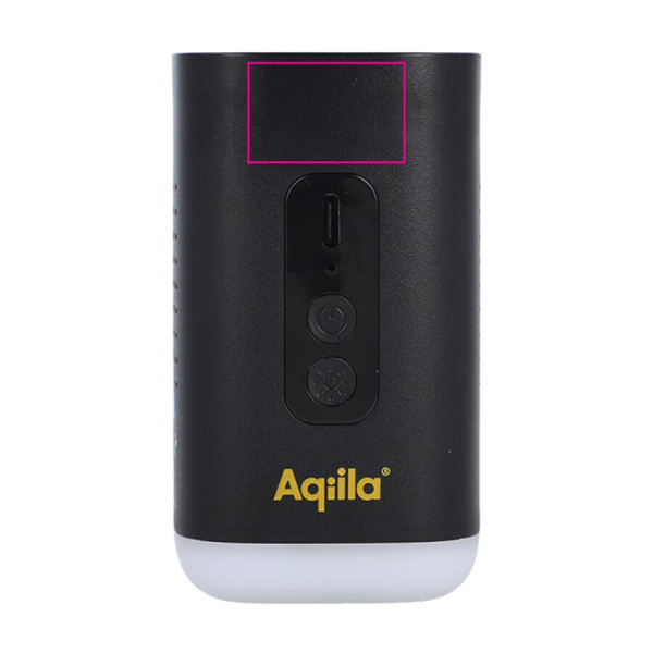 Aqiila Airbird C2 kabellose elektrische Luftpumpe: Vorderseite oben
