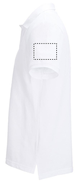 PIERROT UNISEX POLO MARŠKINĖLIAI: Kairė ranka