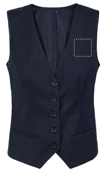 MAX WOMEN WAISTCOAT: CHEST LEFT