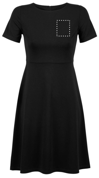 CAMILLE DRESS: BRUST LINKS