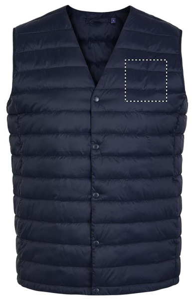 ARTHUR MEN BODYWARMER: BRUST LINKS