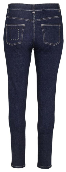 GASPARD MOTERIŠKI SLIM FIT DŽINSAI: KIŠENĖ KAIRĖJE