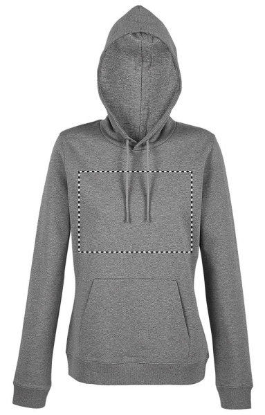 NICHOLAS WOMEN HOODED SWEAT: FRONT