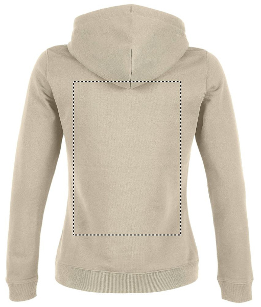 NICHOLAS WOMEN HOODED SWEAT: BACK