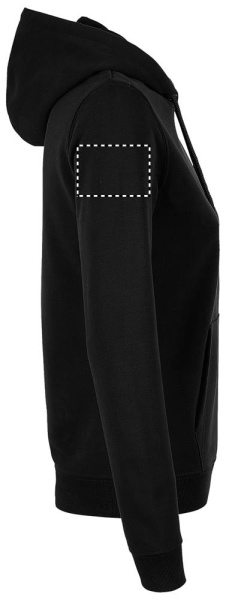 NICHOLAS WOMEN HOODED SWEAT: ARM RIGHT