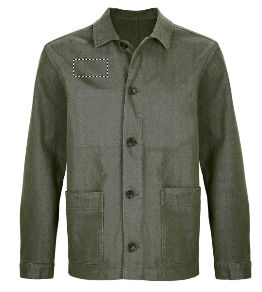 MAEL UNISEX WORK JACKET: RECHTE BRUST