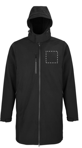 ACHILLE MEN SOFTSHELL LONG: BRUST